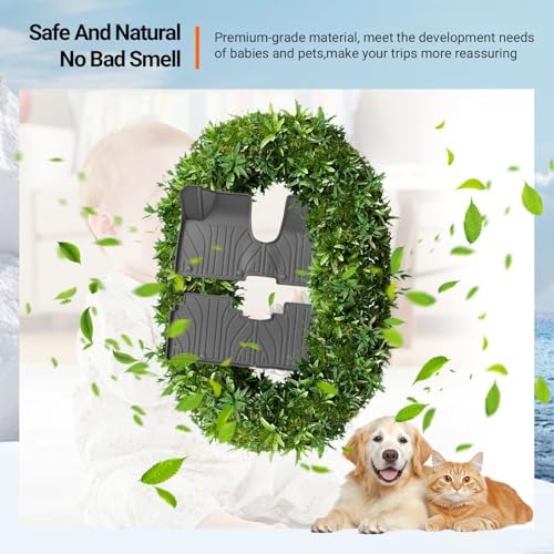 powoq Floor Mats Cargo Mat Compatible with 2022-2024 Ioniq 5 - Image 6