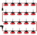LED Construction Light, Christmas String Lights,200FT,2Prong by MuasdaeOutdoorStringlights