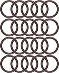 uxcell Fluorine Rubber O-Rings 17mm OD 13mm ID 2mm Width, Metric FKM Sealing Gasket, Pack of 20 by uxcell