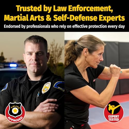 MUNIO Self Defense Keychain – Lightweight, Stylish & Portable Safety Tool for Women & Men – Non-Lethal Kubotan, Easy to Use - Image 6