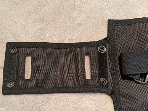 ANOA Shipping Tag – a Reusable Shipping Tag That Holds FedEx, UPS, DHL Shipping Labels for Golf Clubs, Cases, and Baggage, Black - Image 4