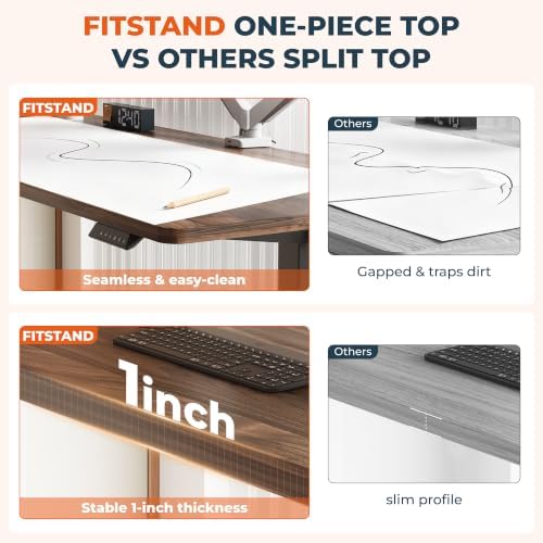 60x 24x 1''One-piece Standing Desk Stand Up Adjustable Desk - Image 5