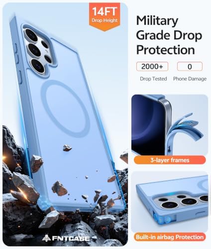 FNTCASE for Samsung Galaxy S23 Ultra Case, Compatible with Magsafe - Image 5
