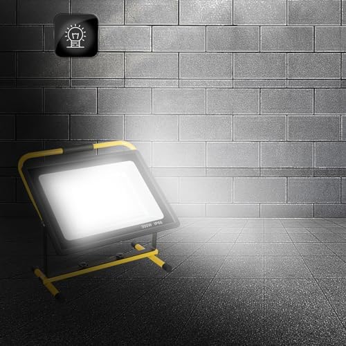300W LED Work Light, 30,000LM, 6500K, IP66, 16ft Cord with Plug - Image 2