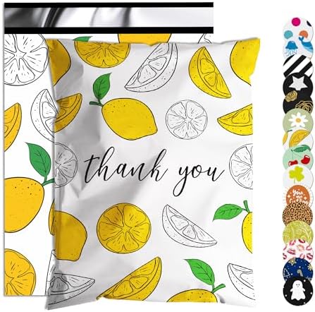 Thank You Poly Mailer 10x13 Inch 100 Pcs by JOWLROEL