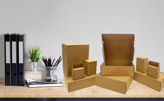 Rongyangtong12x9x4 Inch Shipping Box, Corrugated Mailing Box, Ldeal - Image 6