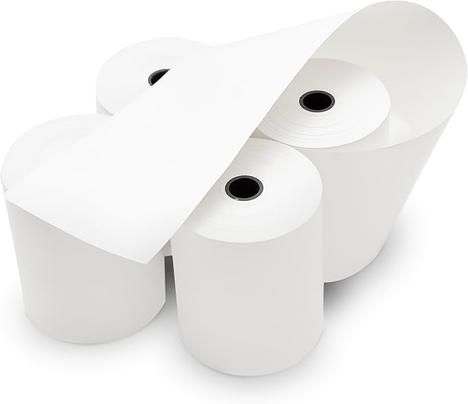 CLOVER POS 3-1/8" x 230' THERMAL RECEIPT PAPER BPA FREE - Image 5