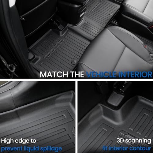 Floor Mats for Hyundai Palisade 2026 2027 Gas Only 7&8 Seats - Image 3