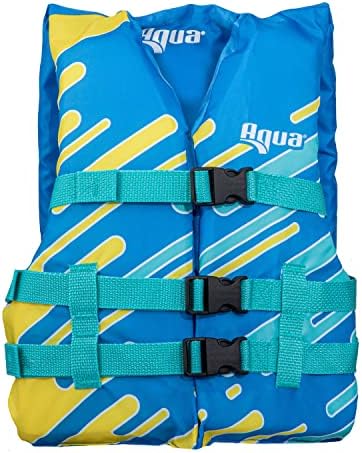 Aqua Oceans 7 Life Jacket for Kids - US Coast Guard Approved Life Vest for Infant, Child & Youth Boys and Girls, Open-Side PFD for Boating, Swimming & Water Sports - Image 5