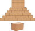 Edenseelake 40 Pack 7x5x5 inches Shipping Boxes Small Cardboard Boxes by Edenseelake
