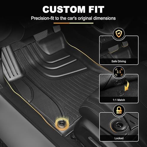 Floor Mats & Cargo Mat for Honda Civic Sedan 2022-2026 - Image 4