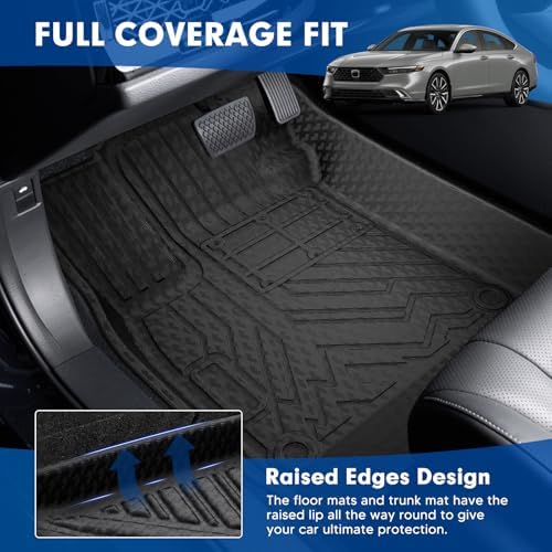 Floor Mat & Cargo Liner for Honda Accord 2023-2026 Gasoline & Hybrid - Image 3