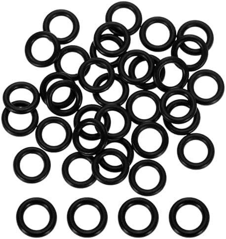 uxcell 100Pcs AS-010 NBR 70A O-Rings 1/4"ID x 1/16"CS/0.239"ID x 0.07"CS by uxcell