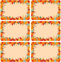 180 PCS Fall Name Tags Stickers Autumn Gift Labels Tag, Pumpkin Maple Leaves Fall Gifts Tags Sticker Thanksgiving Name Labels Stickers for Autumn Gifts Packaging Organizing Party Supplies by wonmon