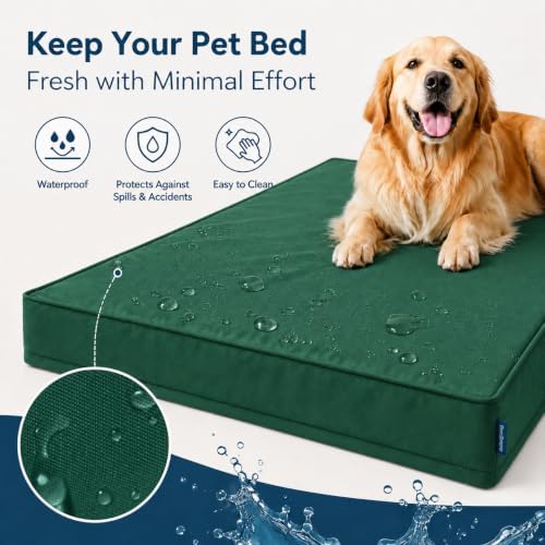 WNPETHOME Outdoor Waterproof Dog Bed Large Sized, Washable Creat Pad 36" - Image 3