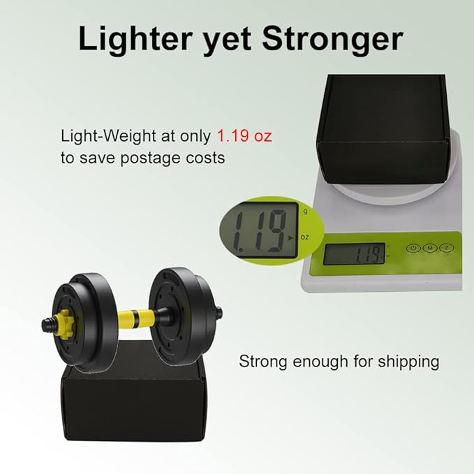 50 Pack 4x4x2'' Small Shipping Boxes, Mailing Packaging Supplies - Image 3