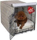 Explore Land Pattern Dog Crate Cover, 24 Inches (Vintage Violet) by ExploreLand