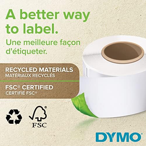 DYMO Authentic LW Large Multi-Purpose Labels, DYMO Labels for LabelWriter Label Printers, 2-1/8" x 2-3/4", 1 Roll of 320 (Pack of 10) - Image 2