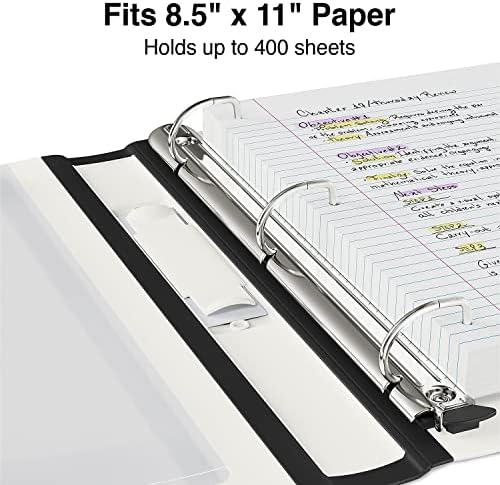 Staples Heavy-Duty 1.5-Inch D-Ring Binder with Pockets & Spine Label - Image 4