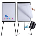 2 Pack Whiteboard Easel 36" x 24" Height Adjustable, Magnetic Dry Erase Board by DexBoard
