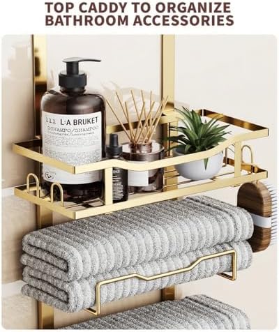 Aetyord Hanging Towel Racks for Bathroom Storage - Image 4