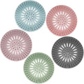 Gotega 5 Pack Sink Drain Strainer, Hair Catcher for Bathroom Tub Shower by Gotega