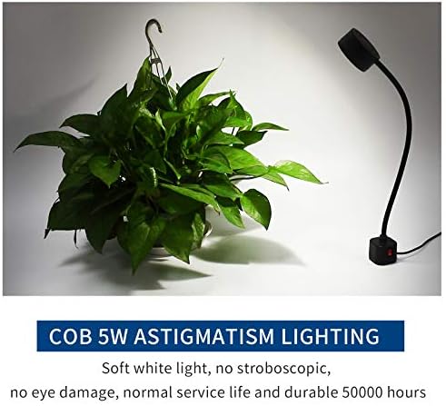 Led Magnetic Work Light 300mm Flexible Gooseneck lamp 500 Lumens 120 Volt for Sewing Machine Lathe Milling Drill Press Industrial Lighting - Image 2