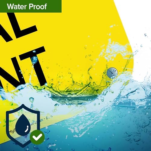 Caution Pesticide Storage Area Use Proper Personal Protective Equipment Sign, 18x24 Inches, 55 mil thick HDPS (high density polystyrene), Made in USA by My Sign Center - Image 7