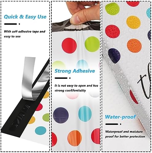 Thank You Poly Mailer 12x15.5 Inch 50 Pcs - Image 3
