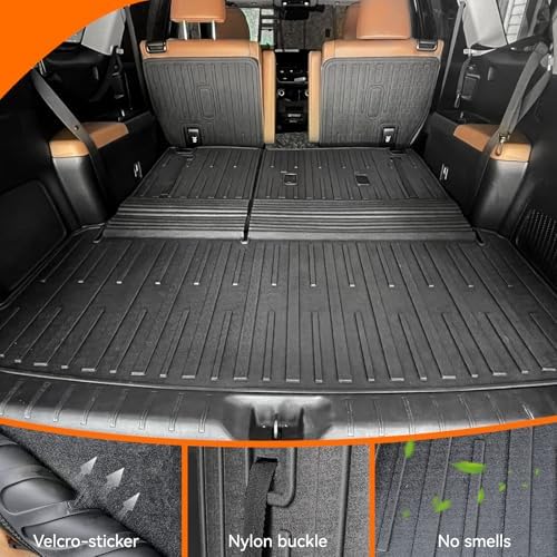 Cargo Liner & Brackrest Mat 2 in 1 for 2024-2026 Grand Highlander - Image 6