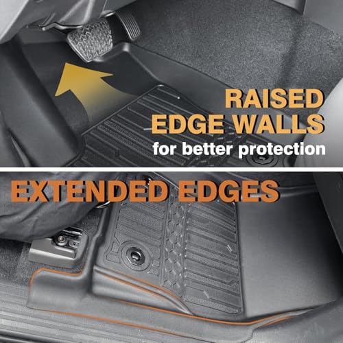 TripleAliners for Tacoma 2024+ Floor Mats Double/Access Cab, Auto Trans - Image 6