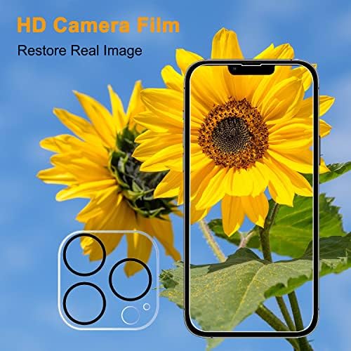 PEHAEL for iPhone 13 Pro Privacy Screen Protector+Camera Lens Protector - Image 5