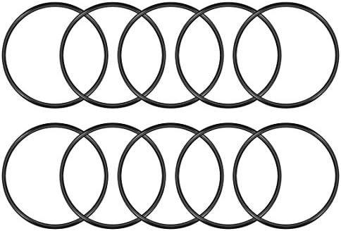uxcell Nitrile Rubber O-Rings 95mm OD 88mm ID 3.5mm Width, Metric Sealing Gasket, Pack of 10 by uxcell