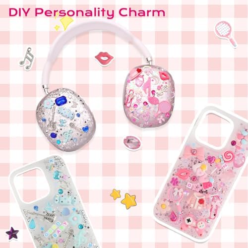 EIiovcnya 4980 Pcs Junk Phone Case Charms Kit with DIY Nail Charms - Image 5