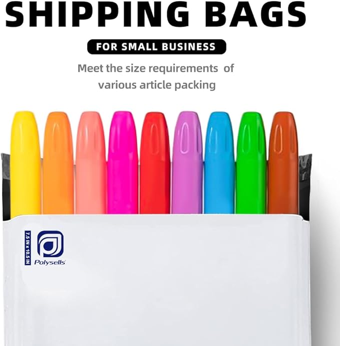 POLYSELLS Poly Mailers Shipping Envelopes, Strong Adhesive Sealing, Waterproof - Image 8
