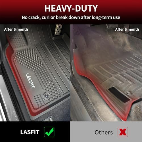 LASFIT Floor Mats for Toyota Camry 2018-2024 (Only Fit Gas & FWD) - Image 3