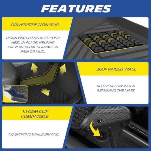 Michelin Vehicle Mats for 2007-2014 Ford Edge & 2007-2015 Lincoln MKX - Image 6