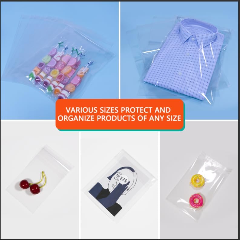 iMailer 1000 Pcs 11" x 14" Clear Cellophane Bags - Image 6