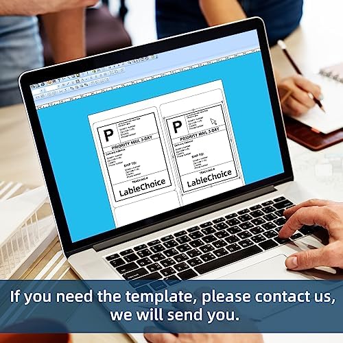 100 Sheets 400 Pcs 4"x5" 4 Up Shipping Address Labels for Laser & Inkjet Printers, Permanent Adhesive 4 per Page Shipping Labels, 4 to a Page Labels, 4 Stickers per Sheet - Image 4