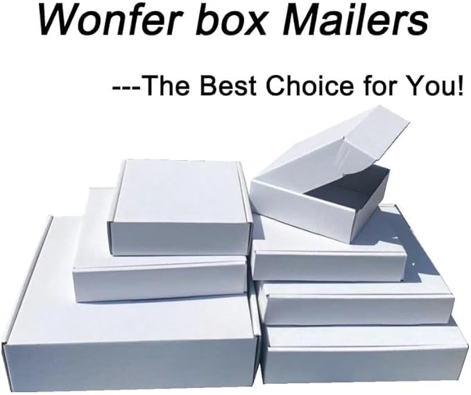 50 Pack, vinyl record mailer Corrugated Mailer, 12.5x12.5x2inch, Easy-Fold - Image 7