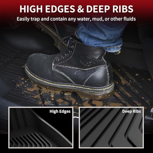 LASFIT Floor Mats for Volvo XC60 2018-2026 Gas 5-Seat Only, with Cargo Mat - Image 4