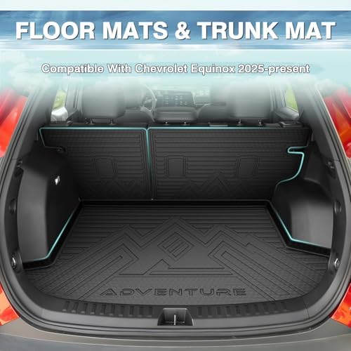 Mixsuper Floor Mat for Chevy Equinox(Only Gas)/GMC Terrain 2025 2026 2027 - Image 2