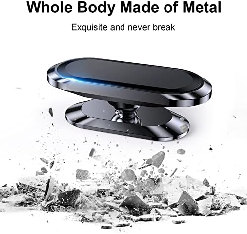 【2-PACK】Magnetic phone holder for Car Dash Magnetic Car Mount for iphone - Image 3