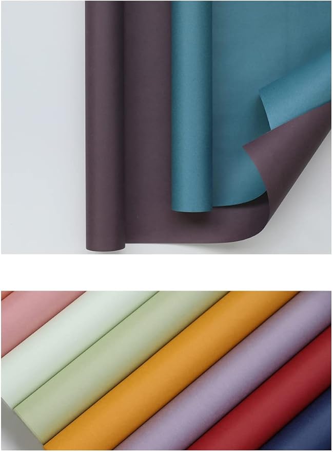 Korean Style Flower Wrapping Kraft Paper Roll Floral Wraps Bouquet Wrap Florist - Image 5