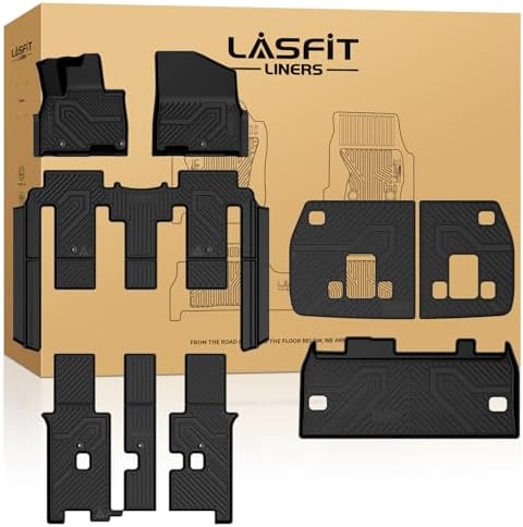 LASFIT Floor Mats for Kia Carnival Gas 8-Seat 2027 2026 2025 2024 2023 2022 by LASFIT