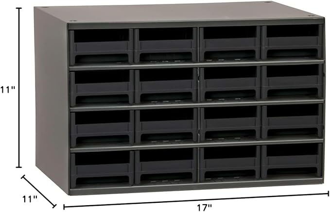 Akro-Mils Steel Garage Storage Cabinet, Small Parts Organizer Metal Cabinet - Image 5