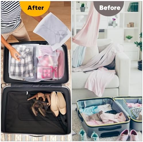 14x16 Inch Plastic Bags for Clothes Frosted Bags 50Pcs No Vent Holes - Image 2