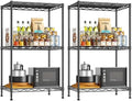 DurayLoly 3-Tier Narrow Shelf Adjustable Storage Rack for Closet Bedroom by Durayloly