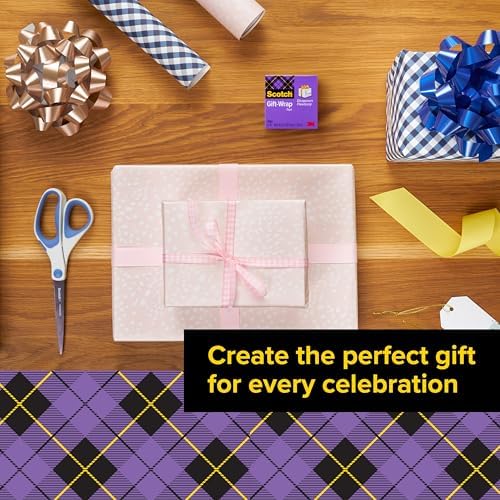 Scotch Gift Wrap Tape with Scotch Desktop Dispenser - Image 6