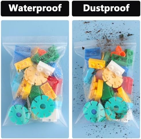 500 PCS 5" x 7" Small Plastic Bags 2 Mil Mini Clear Plastic Poly Bag - Image 6